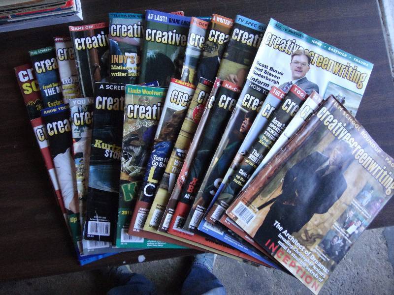 lot 2204 image: Creative Screenwriting Magazine Lot