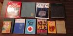 Nursing, Anatomy, Medical, Fire Fighting, and First Aid Book Lot