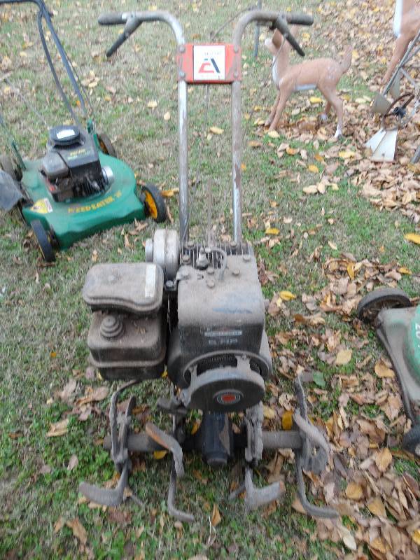 lot 657 image: Allis-Chalmers gas rototiller