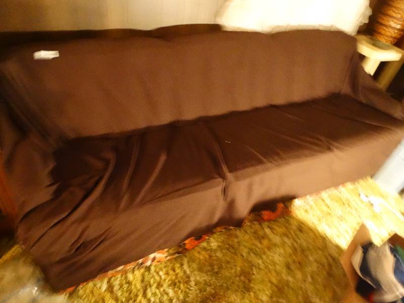 lot 691 image: Sofa w sofa cover