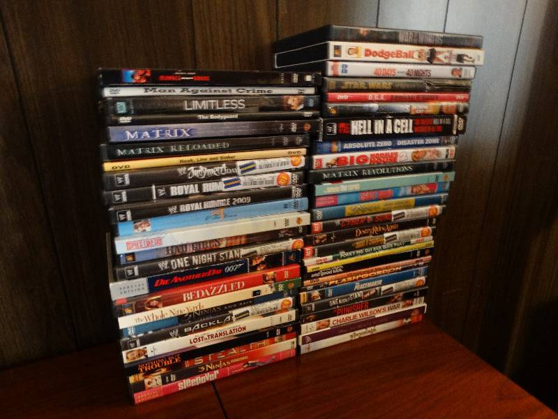 lot 739 image: Lot of 51 various DVD movies