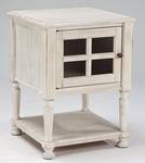 Ashley Cottage Accents Farmhouse Style Chair Side End Table