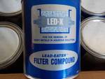 LED-X lead eater filter compound 1 case ( there are 6 one quart cans)