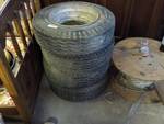 4-mobile home trailer tires and wheels 7-14.5