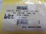 Genuine heliarc collet body 3/32 2.4 mm for hw-20,20a,25 Part Number 13n28 (2 in a package)