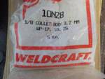 weldcraft 1/8 collet body 3.2 mm WP-17,18,26 p/n# 10n28