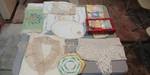 Large Lot of Linens, Lace, Embroidery and Doilies