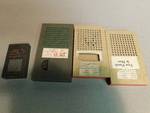 Four Antique Gambling Punch Cards.