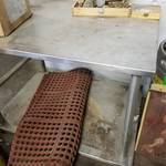 Stainless Steel Table and anti fatigue matt