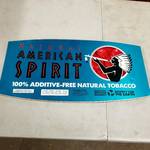 Dual Sided American Spirit Sign