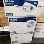 3 Broan Utility Fans in box
