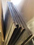 Large lot of heavy steel plates and stainless panel