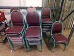 lot of 32 restaurant dining chairs