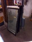lot of 5 commercial refrigerator glass doors