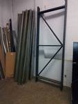 lot of pallet racking pieces and metal Surplus