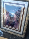 Large Decour picture framed and matted