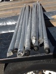 Plot of aluminum poles   4 feet long