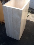 3 foot tall granite stand many uses make table make plant stand use your imagination
