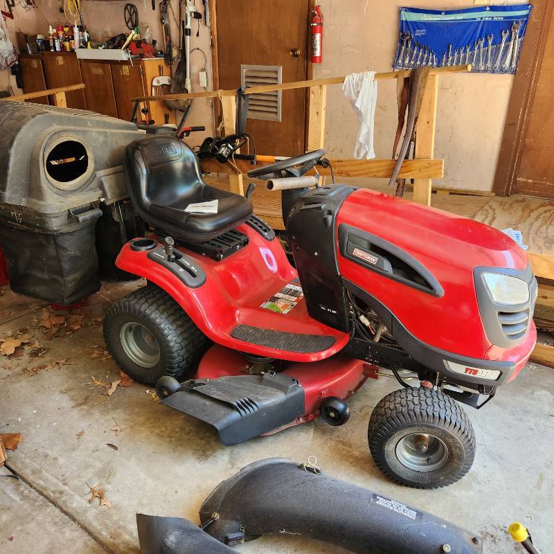 L & L Estate Sales Small But Mighty!! Craftsman Riding Mower, Troy-bilt 