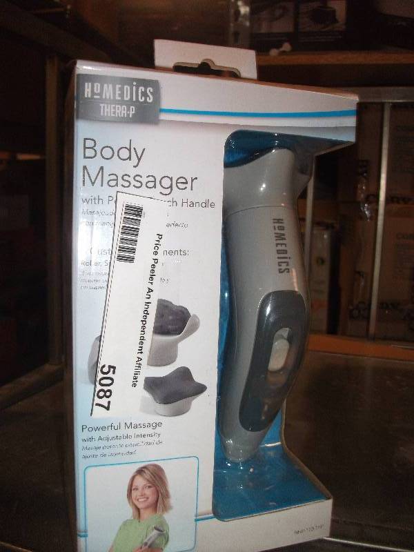 lot 5087 image: Homedics HHP-110-THP Thera-P Body Massager with Perfect Reach Handle