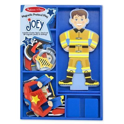 lot 3178 image: Melissa & Doug Joey Magnetic Wooden Dress-Up Pretend Play Set (25 pcs)