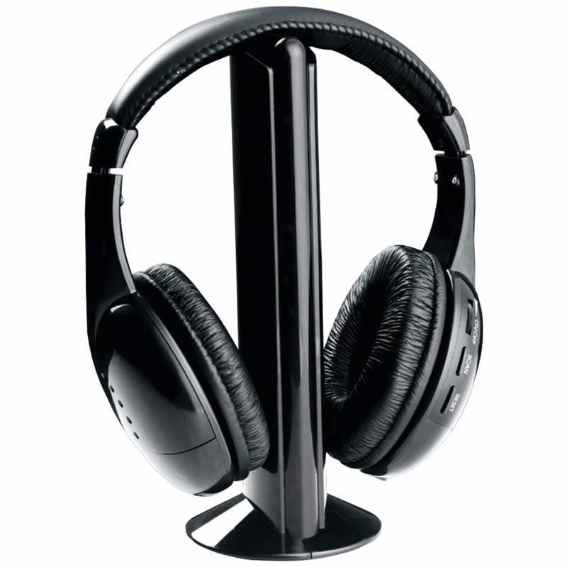 lot 3186 image: Naxa NE-922A 5 in 1 Wireless Headphone System