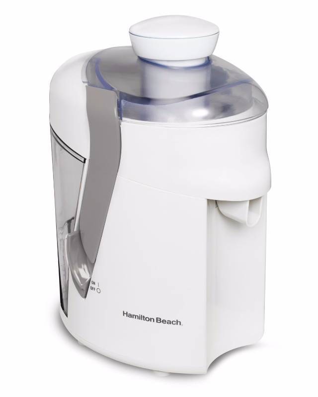 lot 3201 image: Hamilton Beach 67804 Health Smart Juice Extractor, White