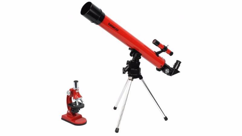 lot 3216 image: Tasco 49TN Refractor Telescope & Microscope
