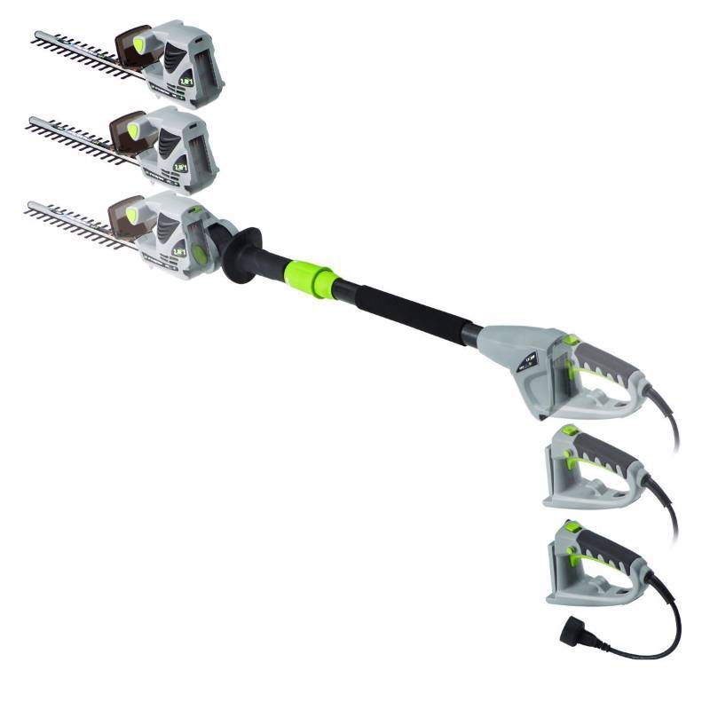 lot 3227 image: Earthwise CVPH41018 18-Inch 2.8-Amp Corded Electric 2-in-1 PoleHandheld Hedge Trimmer