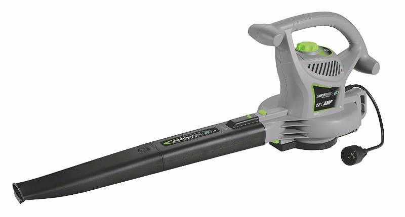 lot 3228 image: Earthwise BVM22012 12-Amp Variable Speed Corded Electric 3-in-1 BlowerVacuumMulch