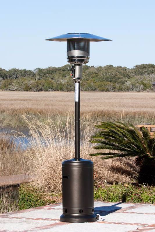 lot 3239 image: Fire Sense 60788 Promotional 46,000 BTU Patio Heater (IN BOX)