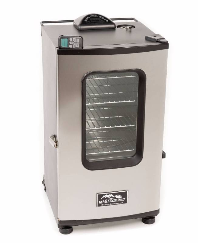 lot 3248 image: Masterbuilt Elec Smokehouse 30 BSW w Window &Remote Control