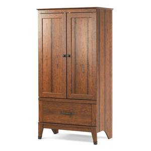 lot 36515 image: Child Craft Rustic Armoire, Coach Cherry