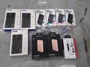 lot 36524 image: battery chargers lot (10 pack)