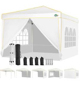 lot 36529 image: COBIZI 10x10 Pop up Canopy, Canopy Tent 10x10 Gazebos