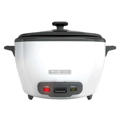 lot 44140 image: Spectrum BLACKDECKER RC5280 Rice Cooker, White, 28-Cup