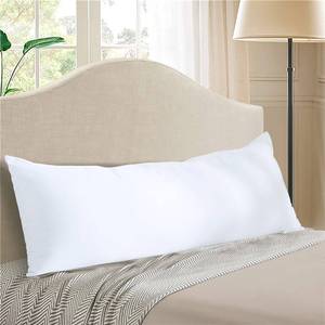 lot 46850 image: EVOLIVE Ultra Soft Microfiber 21x54 Long Body Pillow, Full Body Pillow Insert Pregnancy Pillow (21x54 Body Pillow)