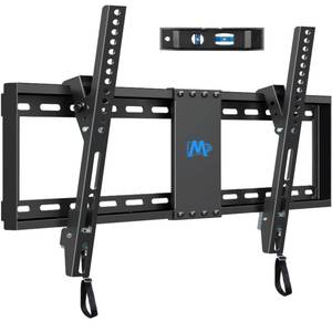 lot 46859 image: Mounting Dream UL Listed TV Mount for Most 37-75 Inch TV, Universal Tilt TV Wall Mount Fit 16, 18, 24 Stud with Loading Capacity 132lbs, Max Vesa 600 x 400mm, Low Profile Flat Wall Mount Bracket