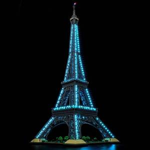 lot 41704 image: BRIKSMAX Led Lighting Kit for LEGO-10307 Eiffel Tower (Remote-Control Version)- Compatible with Lego Architecture Building Blocks Model- Not Include Lego Set