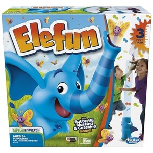 lot 41740 image: Hasbro Gaming Elefun and Friends Elefun Preschool Game With Butterflies and Music, Kids Games Ages 3 and Up, Board Games for Kids