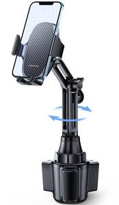 lot 41776 image: Miracase 2023 Latest Upgraded Version Universal Cup Phone Holder for Car, Rotatable & Adjustable Long Neck Car Cup Holder Phone Mount Compatible with iPhone, Samsung, Google & More Smartphones
