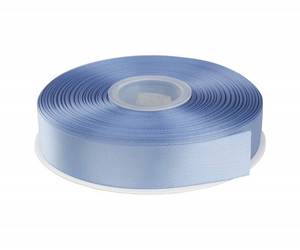 lot 41803 image: AVANAVA 1 Inch Wide Double Face Satin Ribbon - 50 Yards (332-French Blue)
