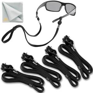 lot 41824 image: Eye Glasses String Holder Strap - Eyeglass Straps Cords for Men Women - Eyeglass Holders Around Neck - Sunglasses String Chain Lanyard Retainer
