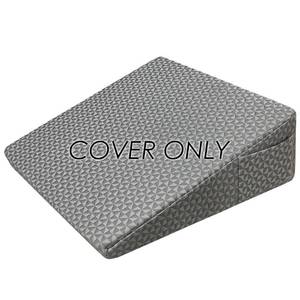 lot 41857 image: COLDHUNTER Bed Wedge Pillowcase 7.5�� Wedge Pillow Cover Cooling and Breathable Replacement Cover Dark Grey (Wedge Pillow Cover Only)