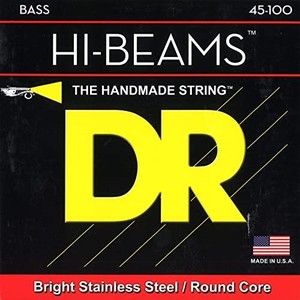 lot 41893 image: DR Strings Hi-Beam - Stainless Steel Round Core 45-100