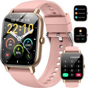 lot 41898 image: Smart Watch(AnswerMake Call), 1.85 Smartwatch for Men Women IP68 Waterproof, 100 Sport Modes Fitness Activity Tracker, Heart Rate Sleep Monitor, Pedometer, Smart Watches for Android iOS, 2023