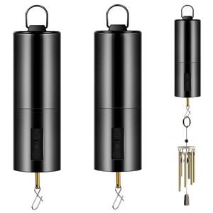 lot 41899 image: Honoson Hanging Black Rotating Motor Wind Spinner Motor Mobile Battery Operated Motor Multi-Purposes Rotatable Hook for Garden Decoration Accessory Supplies (2)