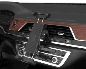 lot 41938 image: EXSHOW Car Tablet Mount CD Slot Holder for 4.7-12.9 iPad Phone, 360 Rotation Universal Truck CD Player Holder for iPad Pro 12.9 Air Mini, Kindle Fire HD, Samsung Tab S8 Ultra