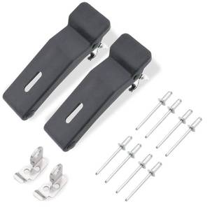 lot 41951 image: TSUNG Front Storage Rack Rubber Latch Flexible Draw Compatible with Polaris Sportsman Scrambler 500 550 800 1000 2877447 450 570 850 Touring ETX 7081927 (B-2PCS)