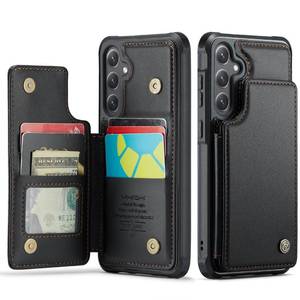 lot 42015 image: Vinich for Samsung Galaxy S24 Plus Case with Card Holder, for Samsung S24 Plus Wallet Case for Women Men with RFID Blocking, Durable Kickstand Shockproof Case for Galaxy S24 Plus 5G, Black